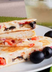 Quesadilla a la griega